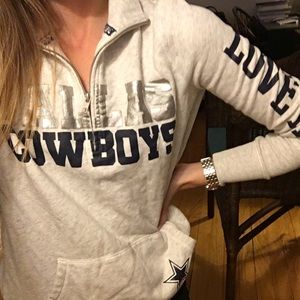 Dallas Cowboys Victorias Secret PINK zip up